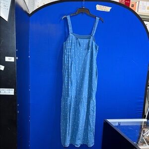 Chic Blue Maxi Dress